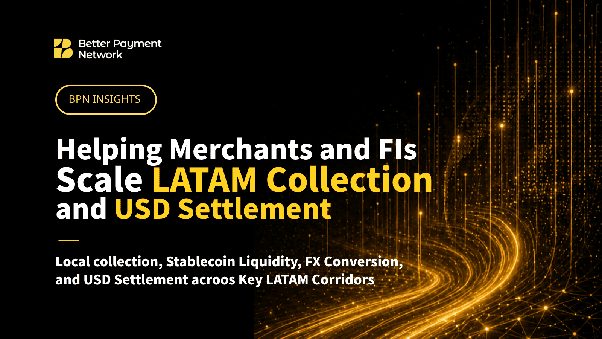 LATAM local collection and USD settlement